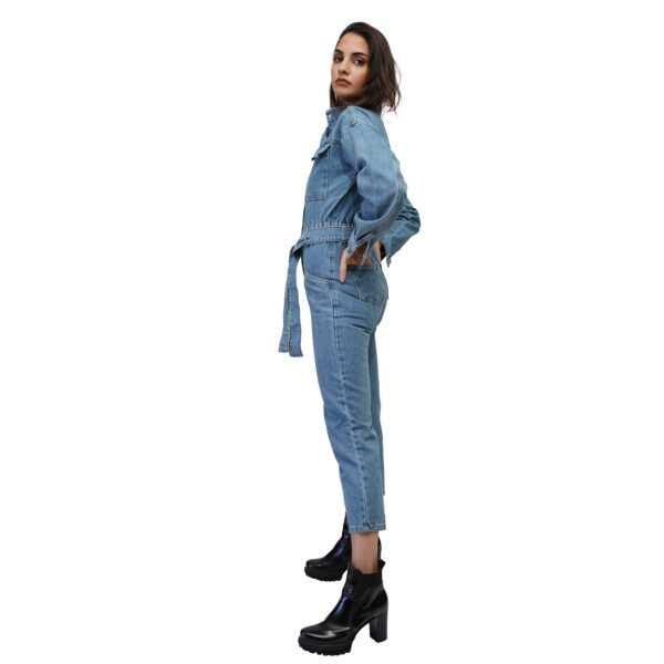 Denim Jumpsuit - Image 2