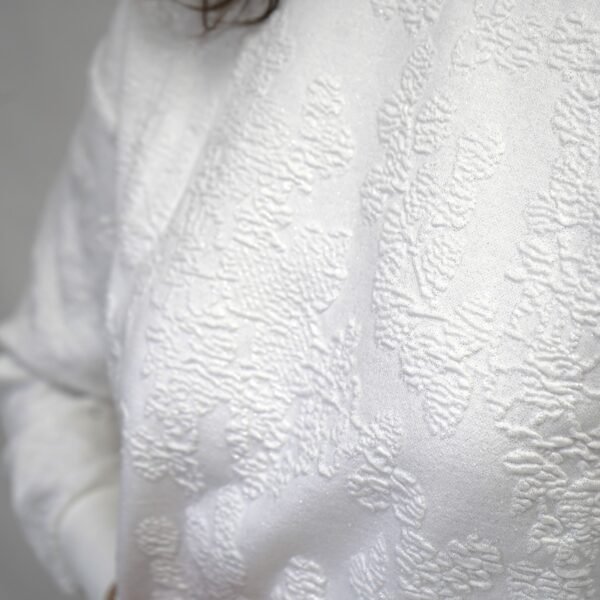 Engraved White Hoodie - Image 2