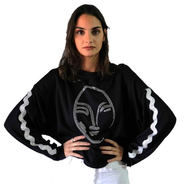Black Face Hoodie